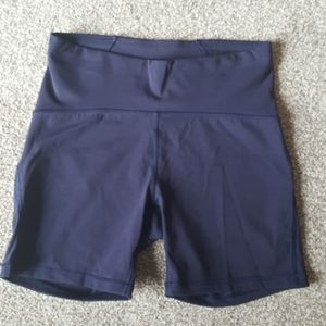 Lululemon navy bike or yoga shorts size 10